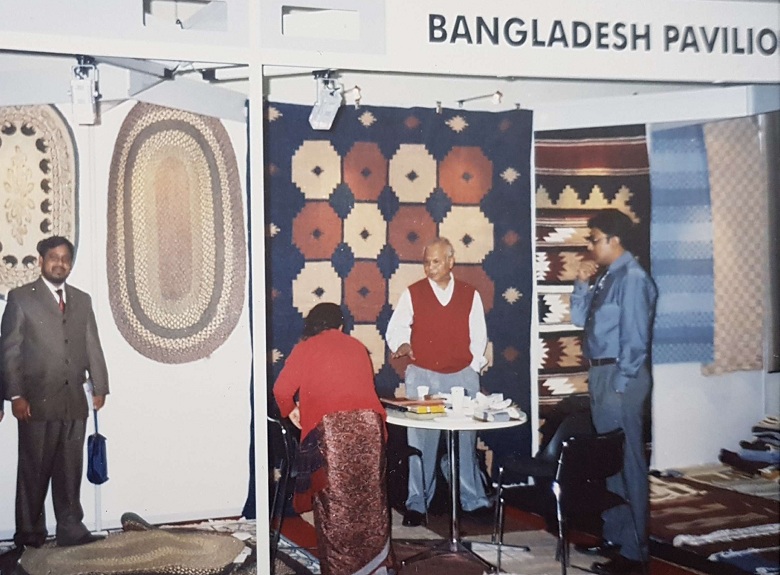 Participating from Bangladesh at Domotex fair at Germany
